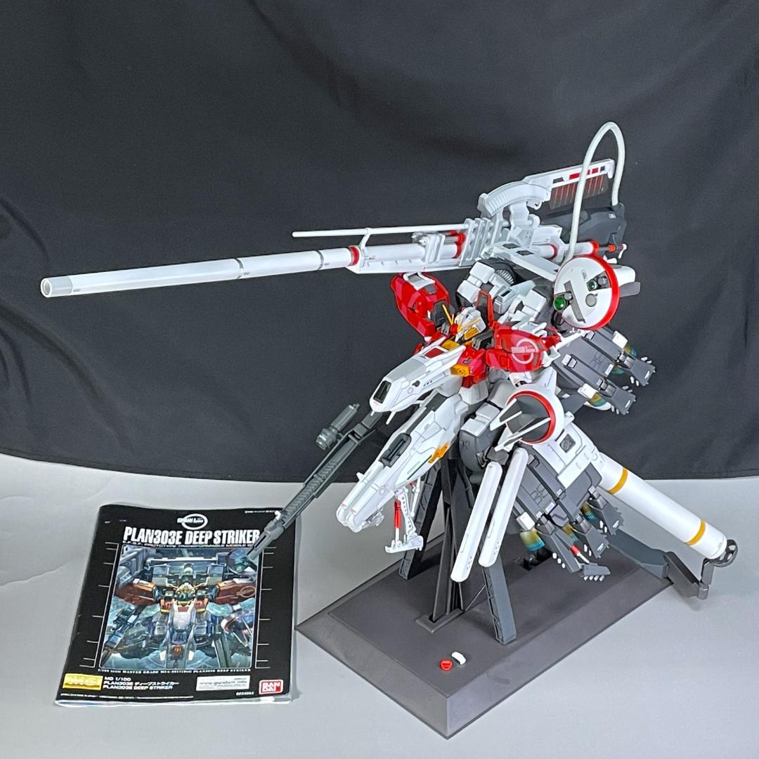 MG ディープストライカー 全塗装改修完成品 スプリッター迷彩 メタルパーツ使用