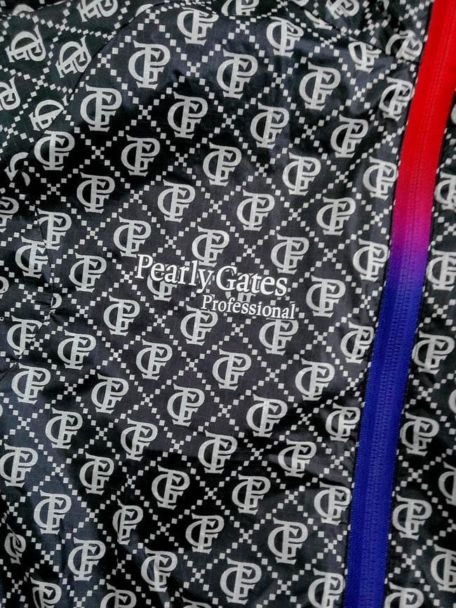 美品 パーリーゲイツ DIAMOND FUSE PERTEX ジャケット ゴルフ
