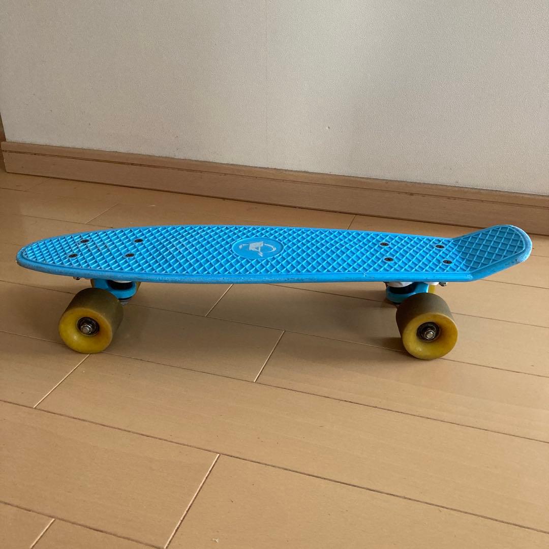 アドレナリン ウイザード スケートボード ペニー スタイル プラスティック　青