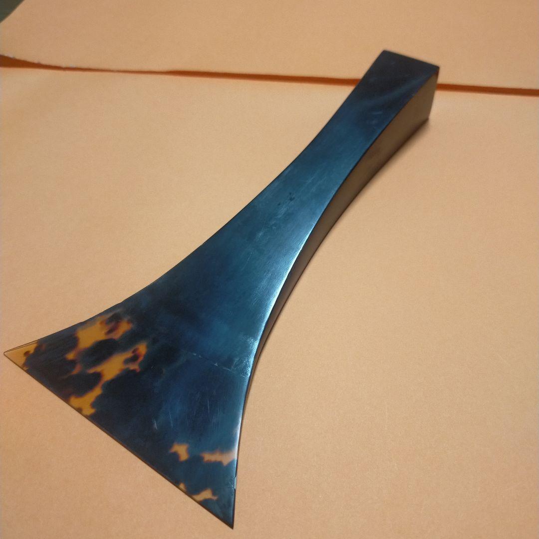 三味線　バチ　べっ甲　黒　天然素材　アンティーク　和楽器　 バチ入れ　正絹　中古