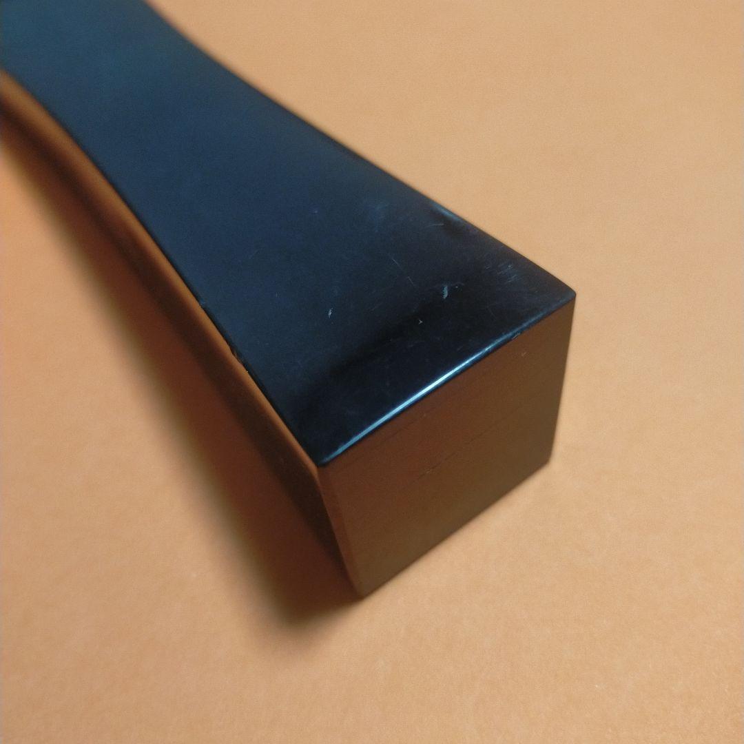 三味線　バチ　べっ甲　黒　天然素材　アンティーク　和楽器　 バチ入れ　正絹　中古