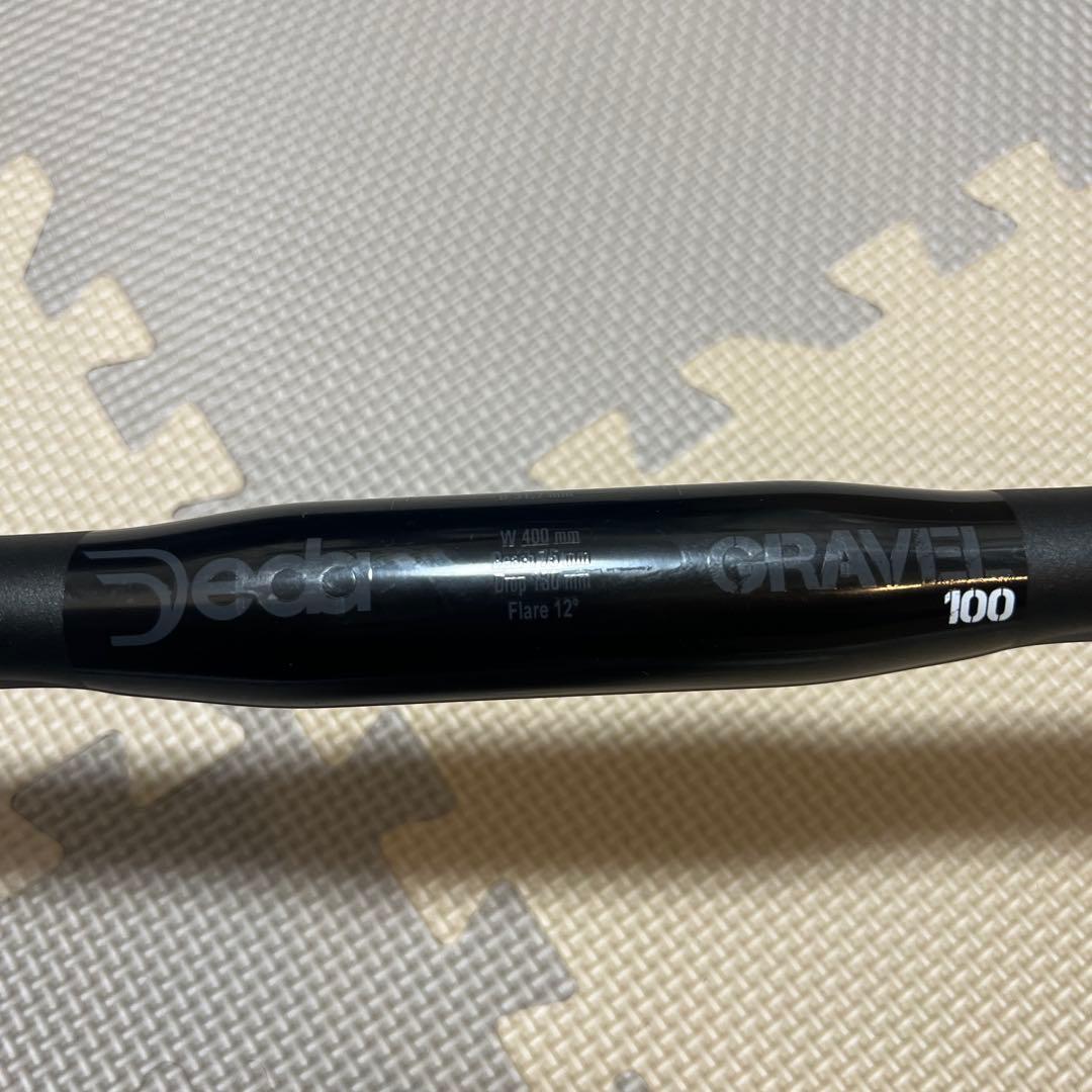 Deda GRAVEL 100 ハンドル 400mm フレア12°