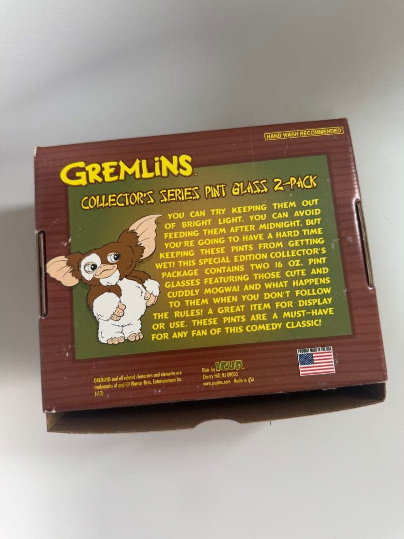 GREMLINS コレクターズシリーズ パイントグラス2個セット　グレムリン