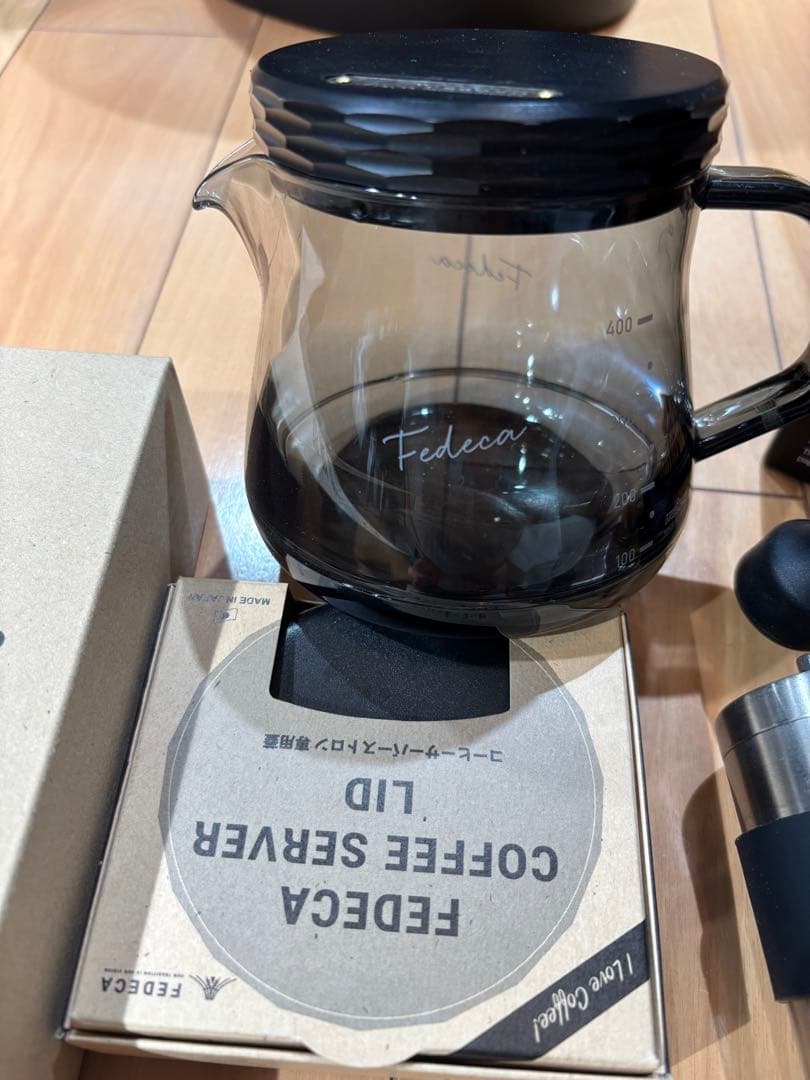 コーヒーミルセット フェデカ リバーズ グラインダー サーバー FEDECA