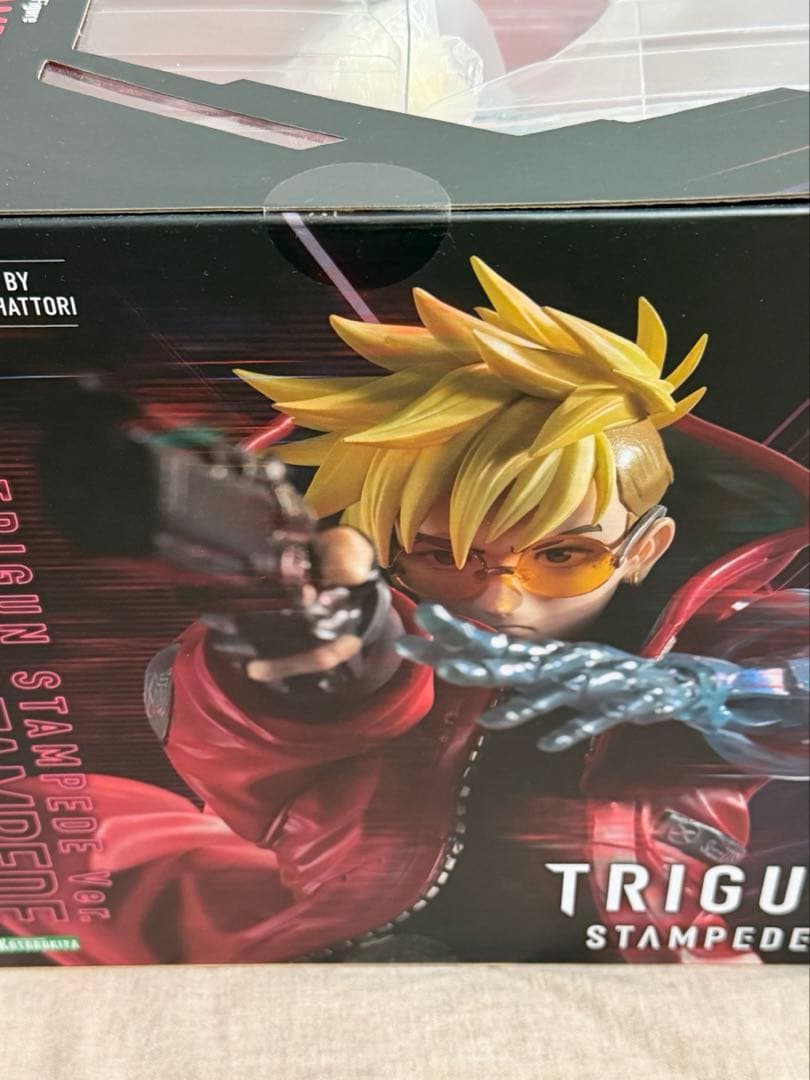 叫び顔パーツ付き ARTFX J ヴァッシュ・ザ・スタンピード　トライガン