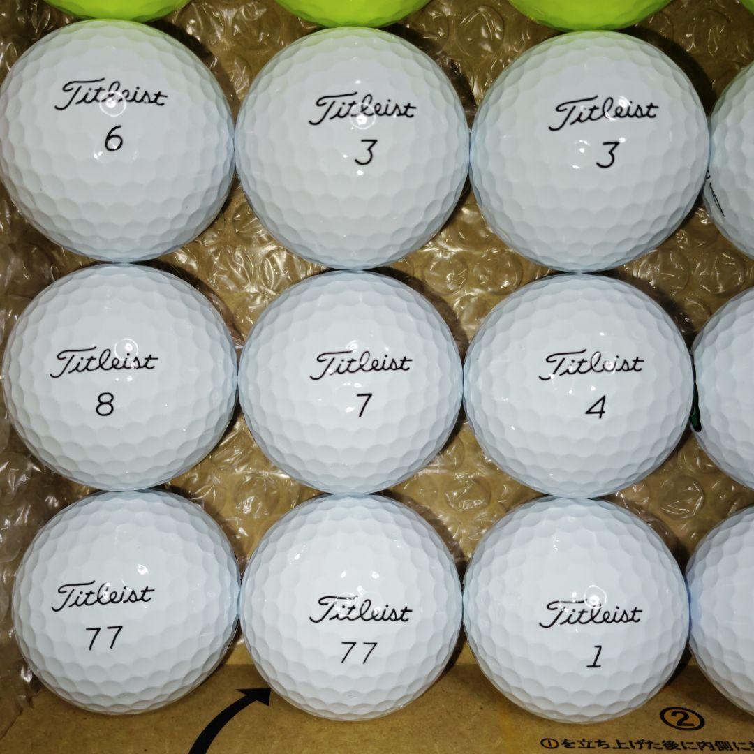 【超超美品!!】タイトリスト PROV1 ロストボール ゴルフボール 24球