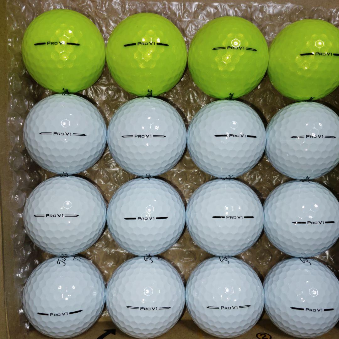 【超超美品!!】タイトリスト PROV1 ロストボール ゴルフボール 24球