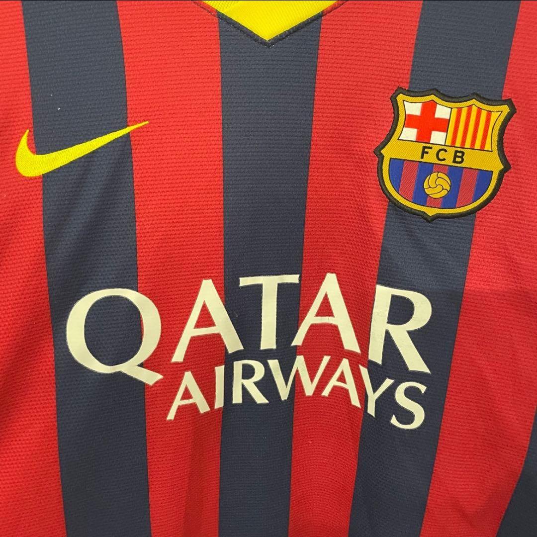 nike 13-14 Barcelona Neymar 選手着用モデル　長袖 M