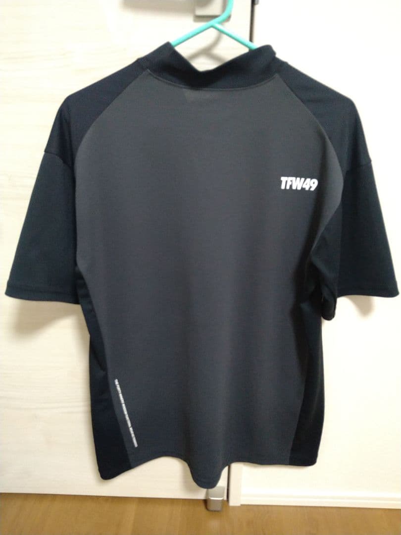 TFW49　モックネック　半袖シャツ　GOLF　ゴルフ　ウェア　メンズ