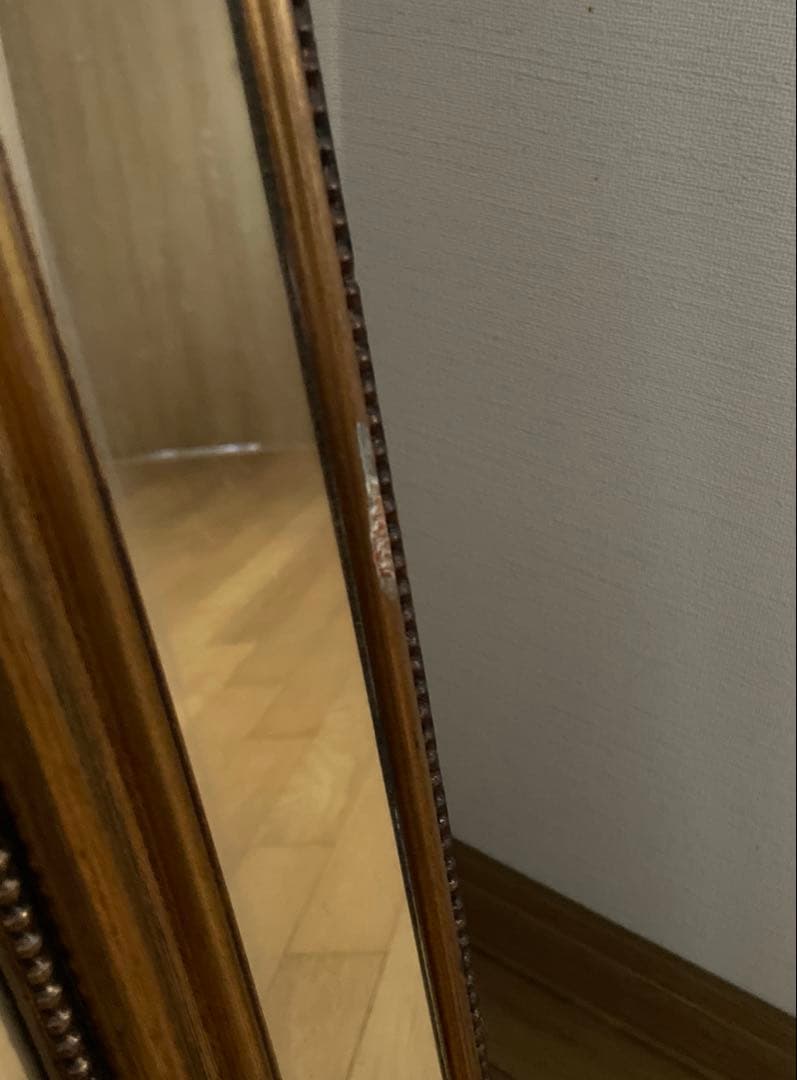 Dorato a mano イタリア製鏡　アンティークスタンドミラー