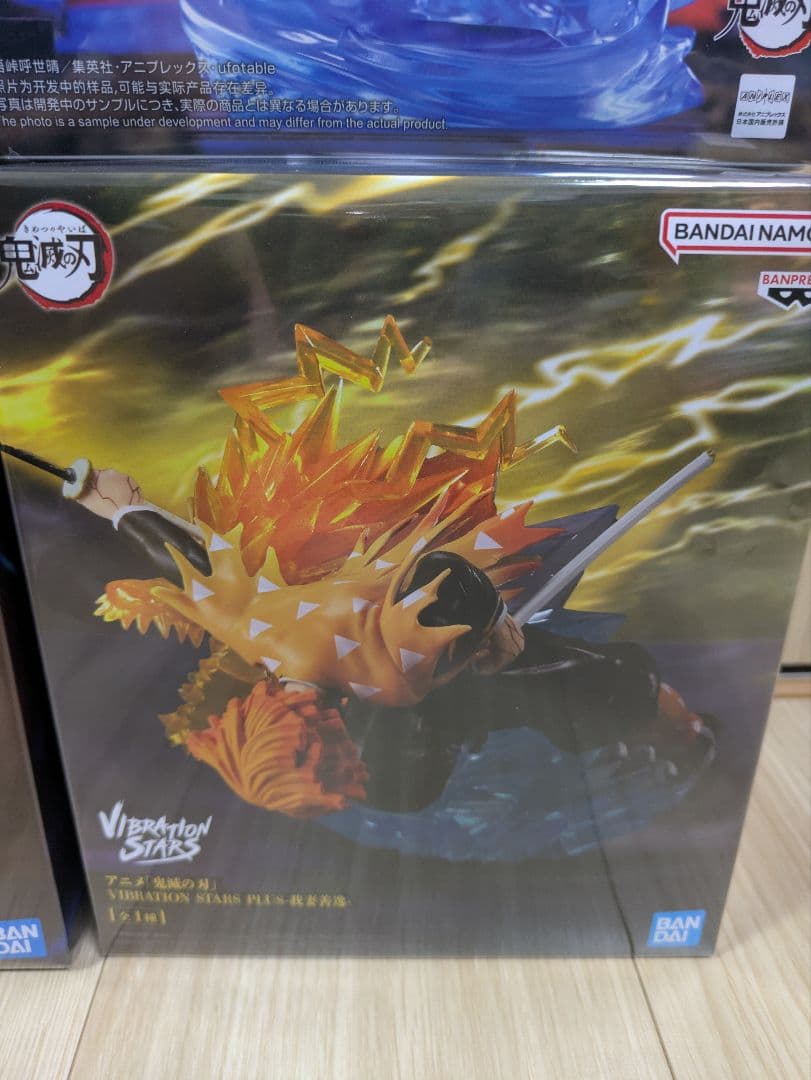 【新品】鬼滅の刃 フィギュア 猗窩座 冨岡義勇 我妻善逸 獪岳 4点セット