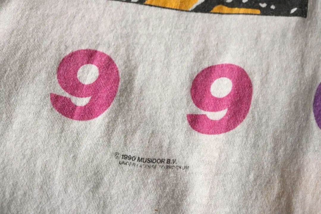 90'S ヴィンテージ ローリングストーンズ ツアーTシャツ 白 XLヨーロッパ