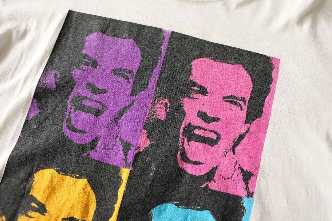 90'S ヴィンテージ ローリングストーンズ ツアーTシャツ 白 XLヨーロッパ