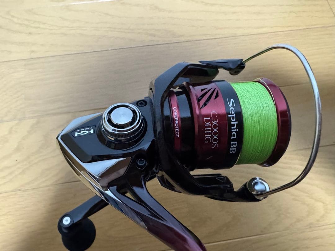 Shimano sephia BB c3000s DHHGスピニングリール