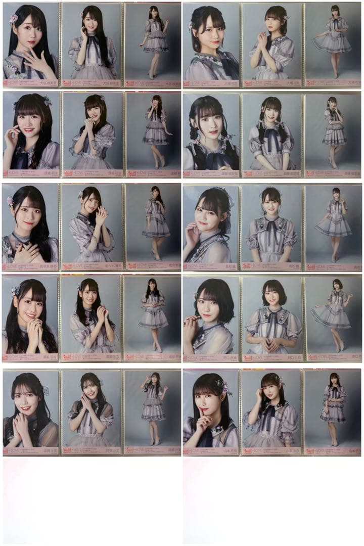 イコラブ あの子コンプレックス あのコン 生写真 フルコンプ