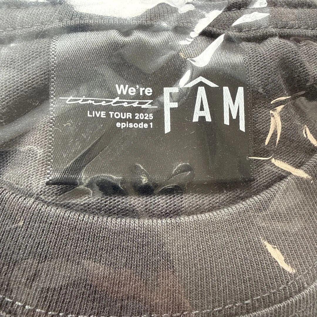 timelesz FAM ライブTシャツ 新品未開封