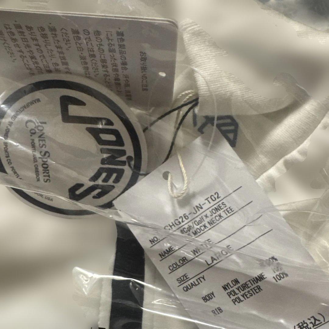 Cph/Golf × JONES LS MOCK NECK TEE