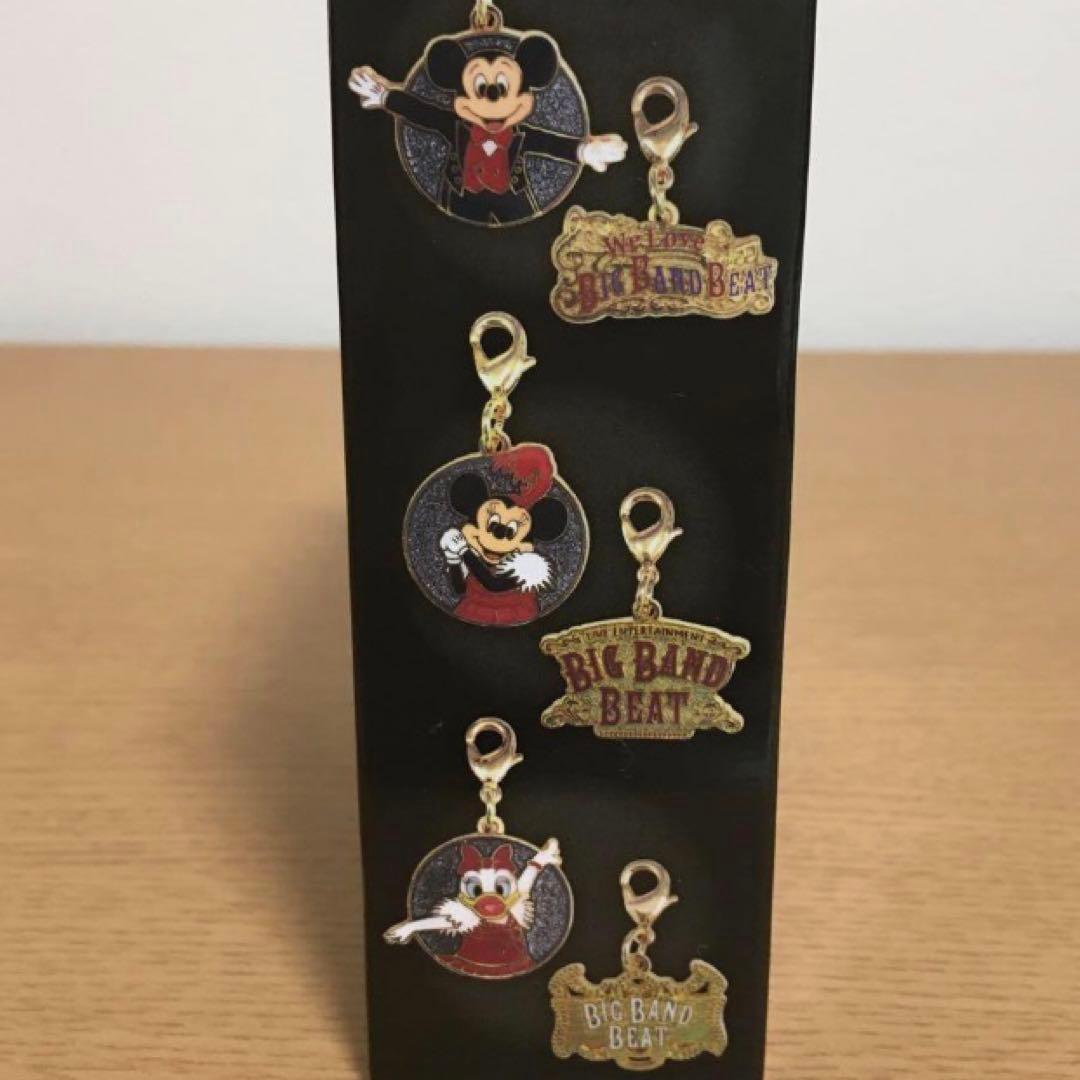 東京ディズニーリゾート　ビッグバンドビート　キーチャーム　5種　コンプリート