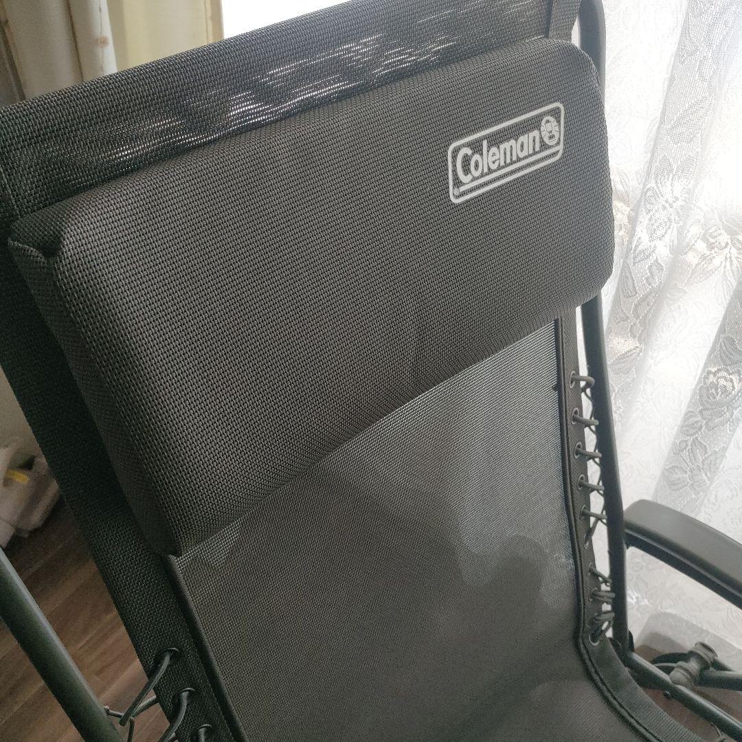 美品 Coleman インフィニティチェア アウトドアチェア オリーブ
