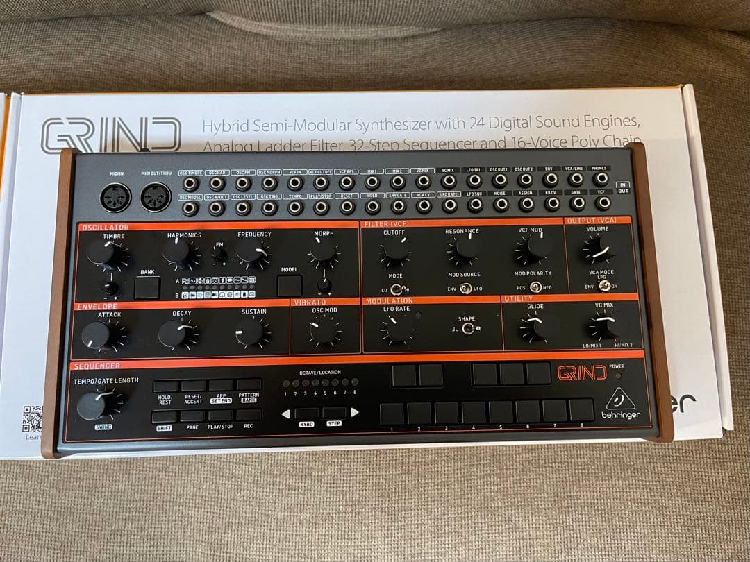 （箱付）Behringer CRAVE GRIND 2台セット【美品】