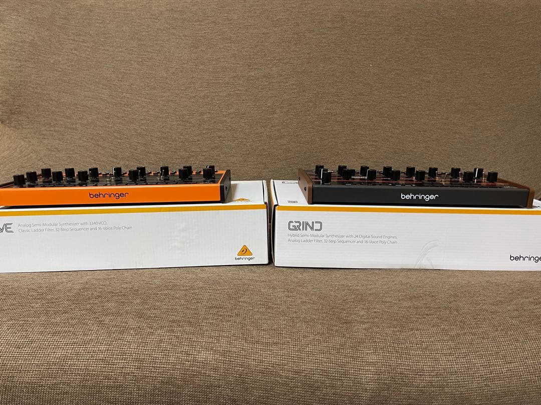 （箱付）Behringer CRAVE GRIND 2台セット【美品】