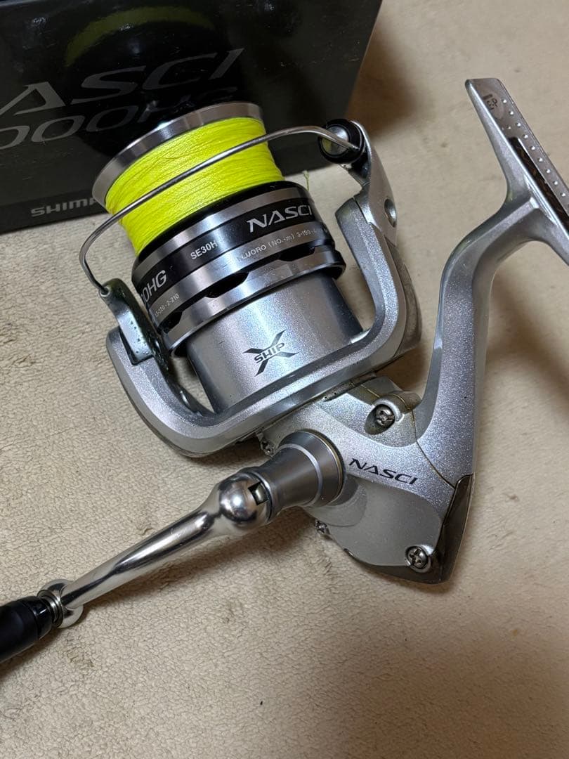 シマノ(SHIMANO) スピニングリール ナスキー 4000XG