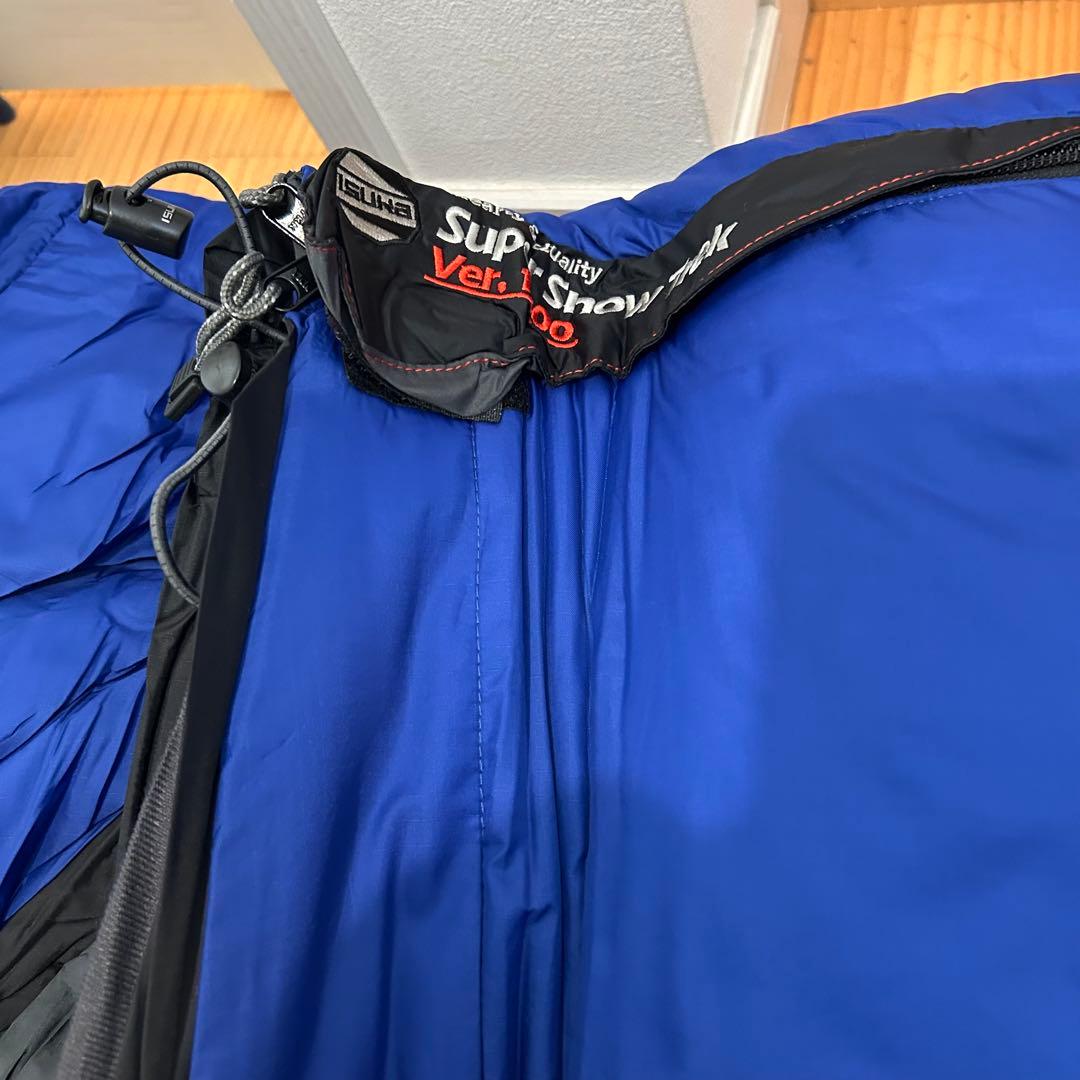 【極美品】ISUKA　イスカ　スーパースノートレック1500　シュラフ　寝袋
