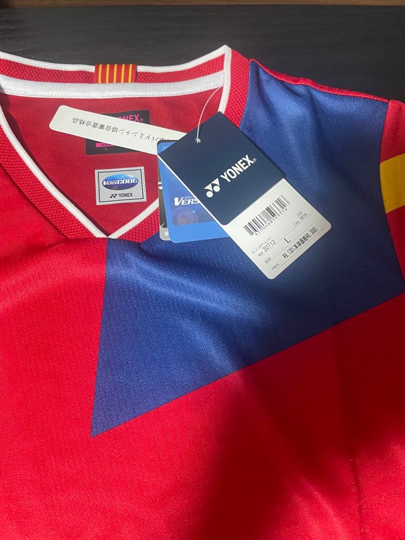 代表着用　YONEX バドミントンシャツ 2枚セット