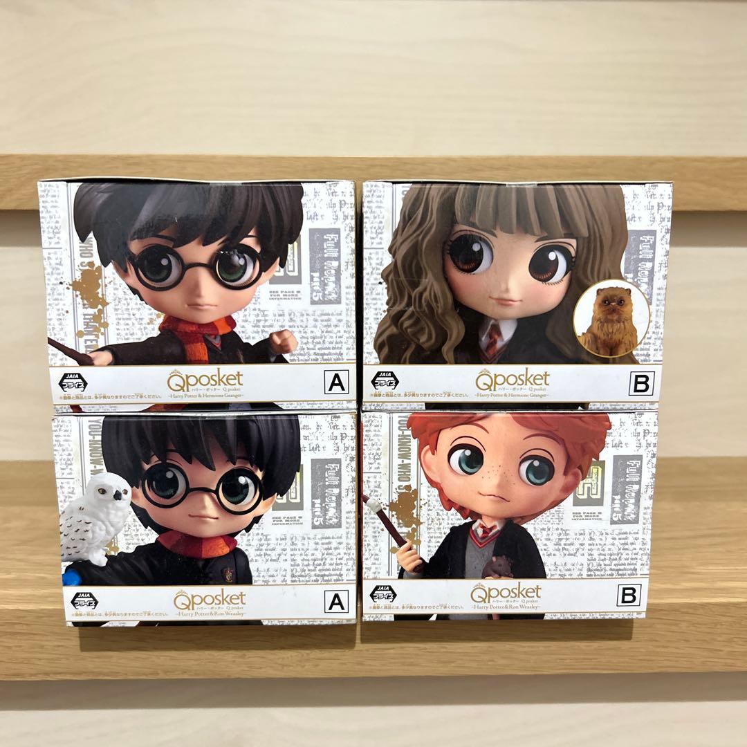 【Qposkdt】ハリーポッター Harry Potter 4種セット