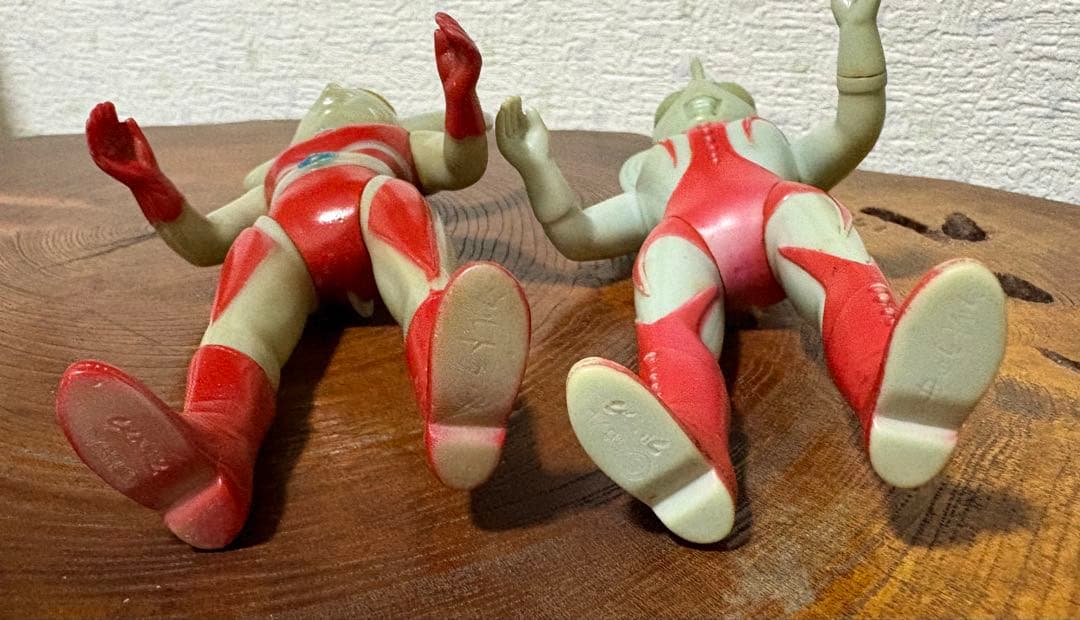 当時物ブルマァク　ウルトラの父　母　2体セット　記名無し