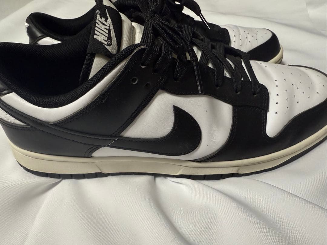 シューズ(男性用) NIKE DUNK LOW \"PANDA\"
