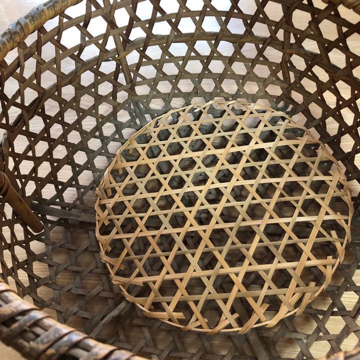 昭和品❣️VINTAGE BASKET かご