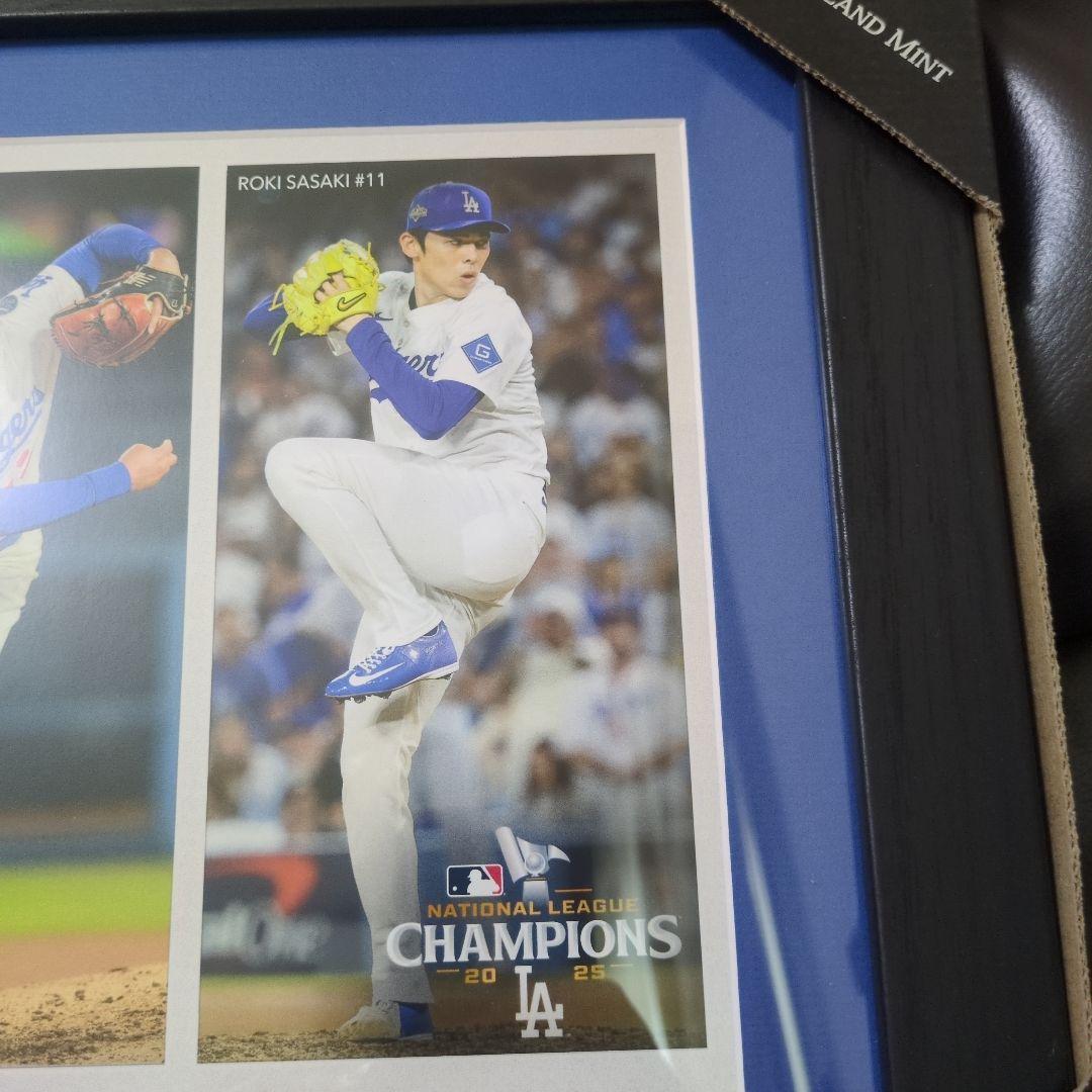 【世界限定！】ロサンゼルス・ドジャース NLCS 記念フレーム 限定版2025