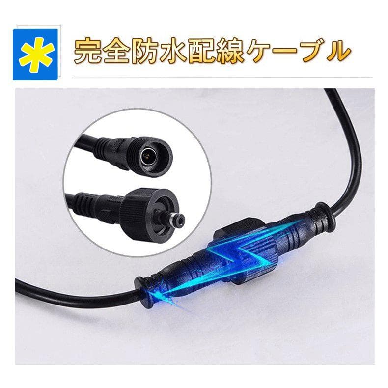 新品　w207　ソーラー投光器　自動点灯／消灯 40W！