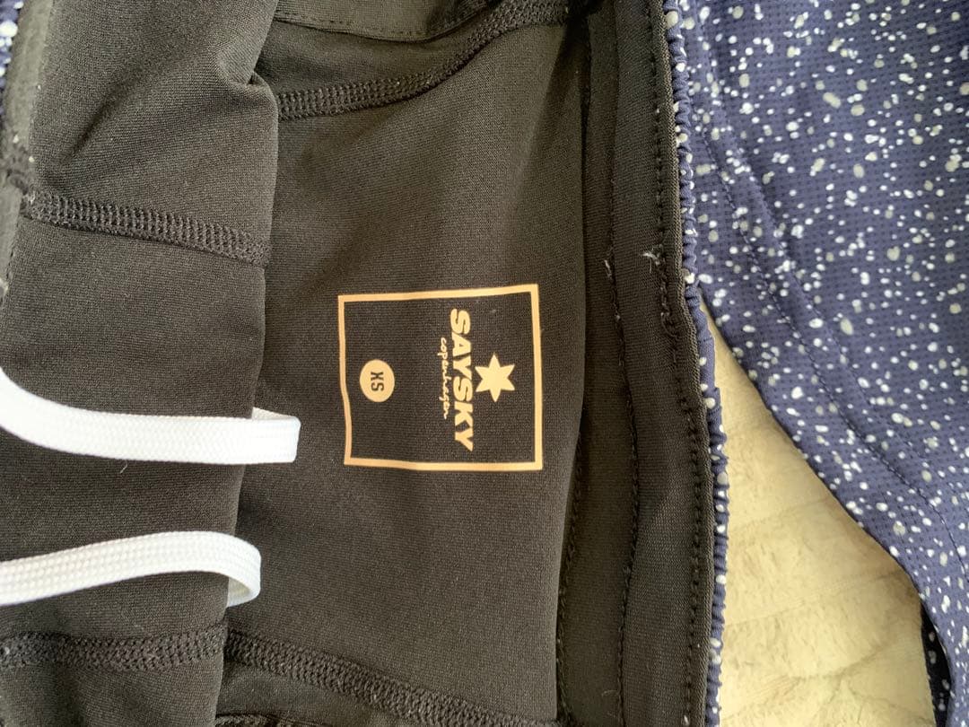 セイスカイ　SAY SKY ネイビー・ドット Tシャツ・パンツセット s xs