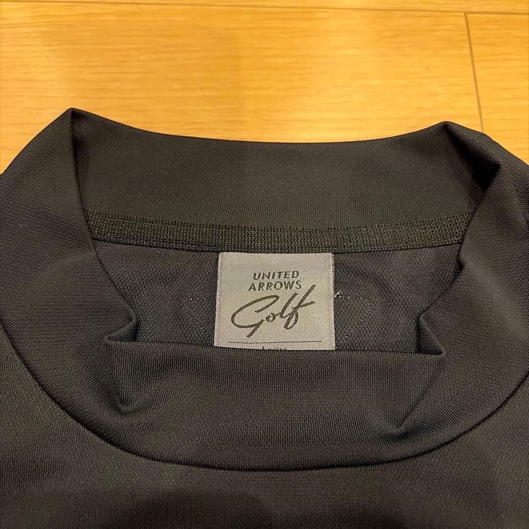 UNITED ARROWS Golf 黒のゴルフシャツ　L