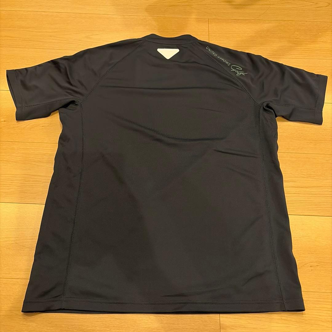 UNITED ARROWS Golf 黒のゴルフシャツ　L