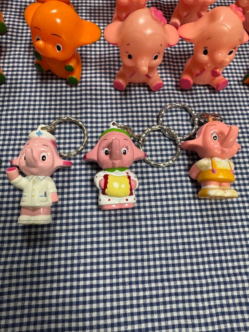 サトちゃんのぬいぐるみと指人形やキーチェーンなど　非売品