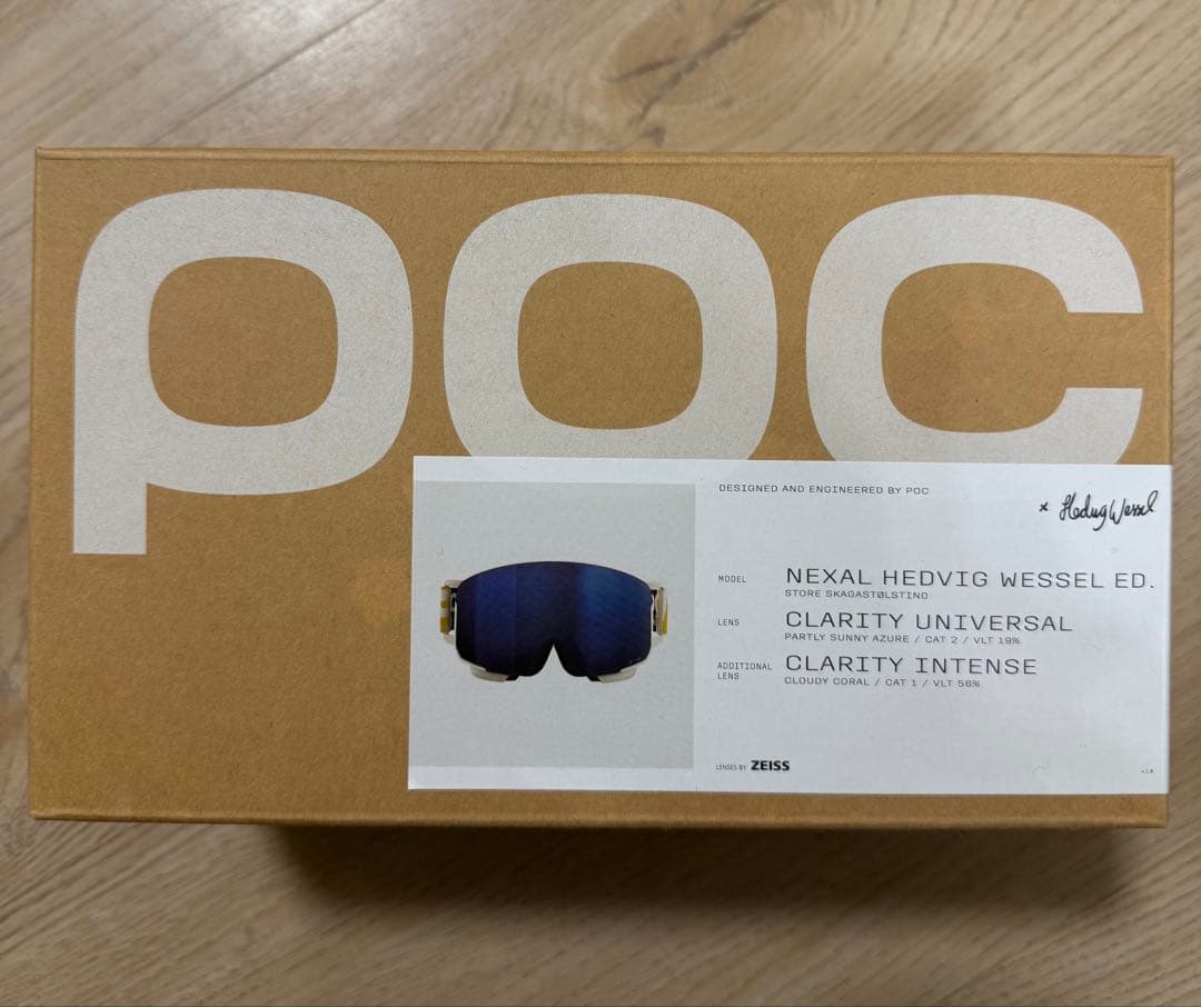 【新品未使用】POC NEXAL ゴーグル レンズ2枚付 スキー スノーボード