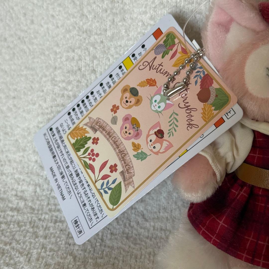 ダッフィー＆フレンズ オータムストーリーブック ぬいぐるみバッジ