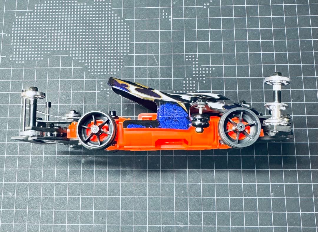 ミニ四駆 MSフレキ フルカーボン フルギミック 完成品 サンダーショットJr.