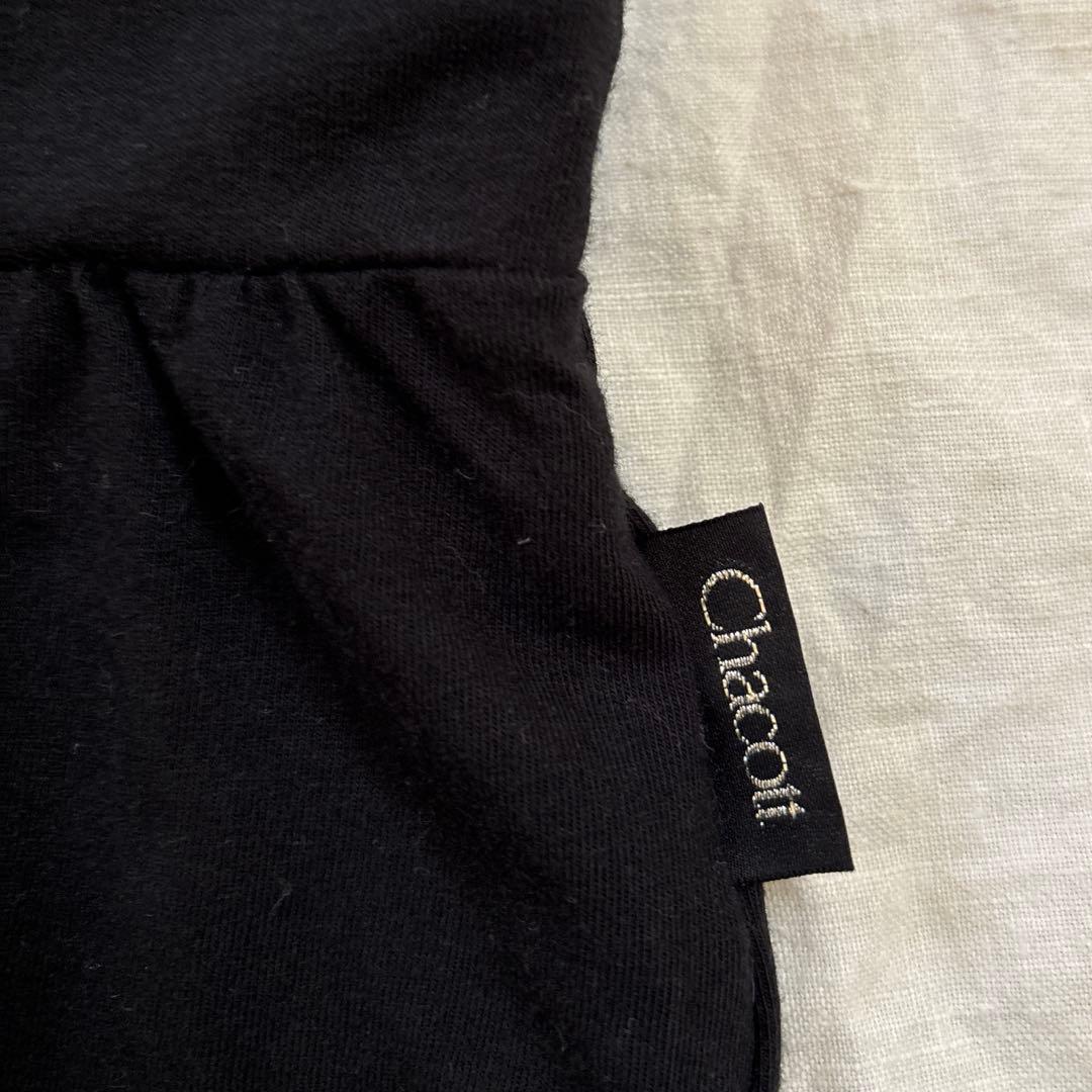 チャコット　Chacott　ワイドパンツ 黒　AddElm