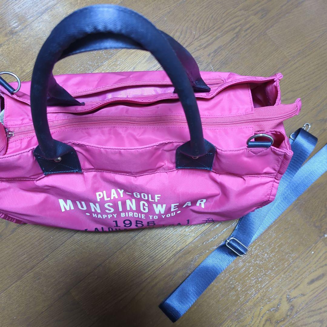 Munsingwear ゴルフバッグ ピンク