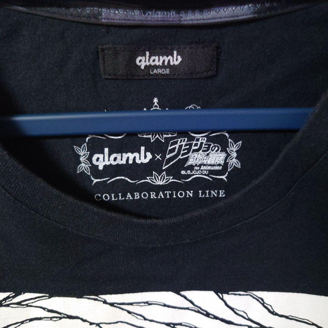 glamb x ジョジョの奇妙な冒険 Tシャツ Lサイズ　岸辺露伴