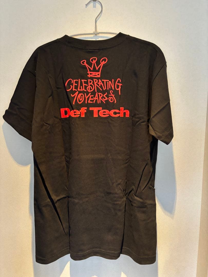 Def Tech 10周年記念 Tシャツ M 黒　Celebrating 10