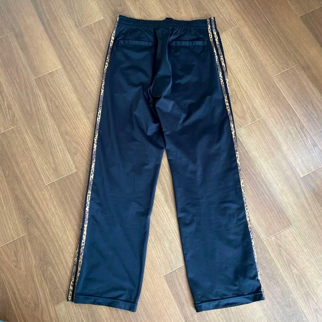 adidas レオパード　トラックパンツ　ジャージ　小栗旬