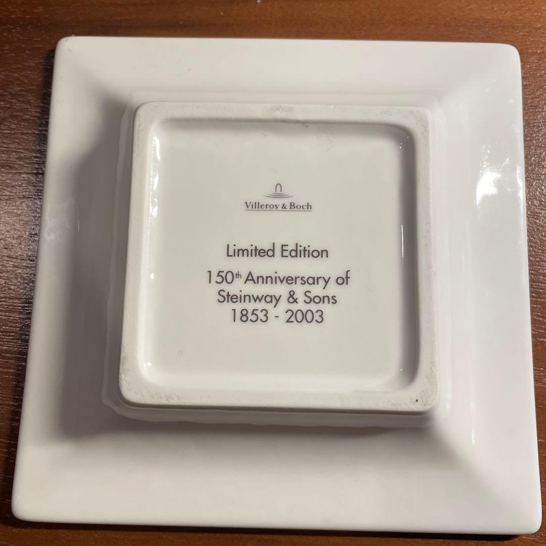 Steinway & Sons 150周年記念プレート