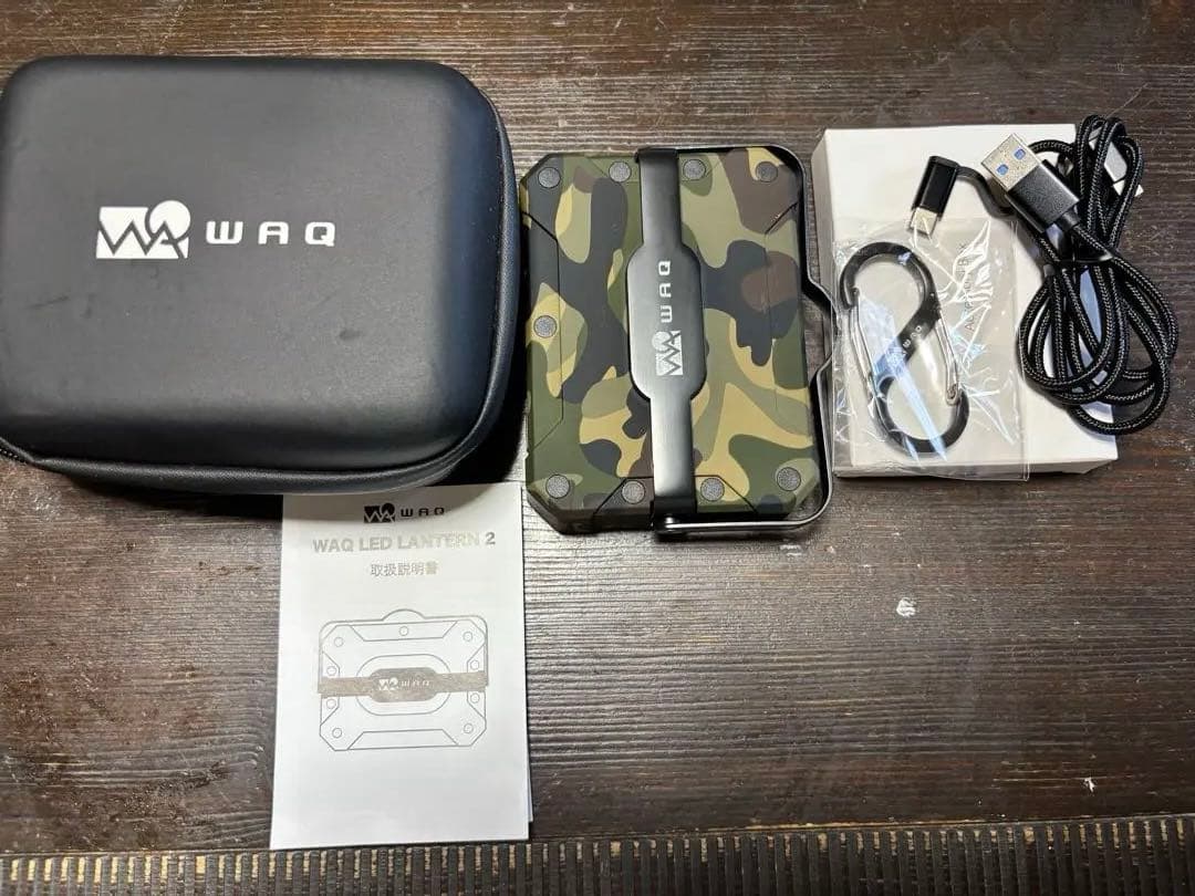 WAQ LED LANTERN 2 ライト　ランタン　カモフラージュ