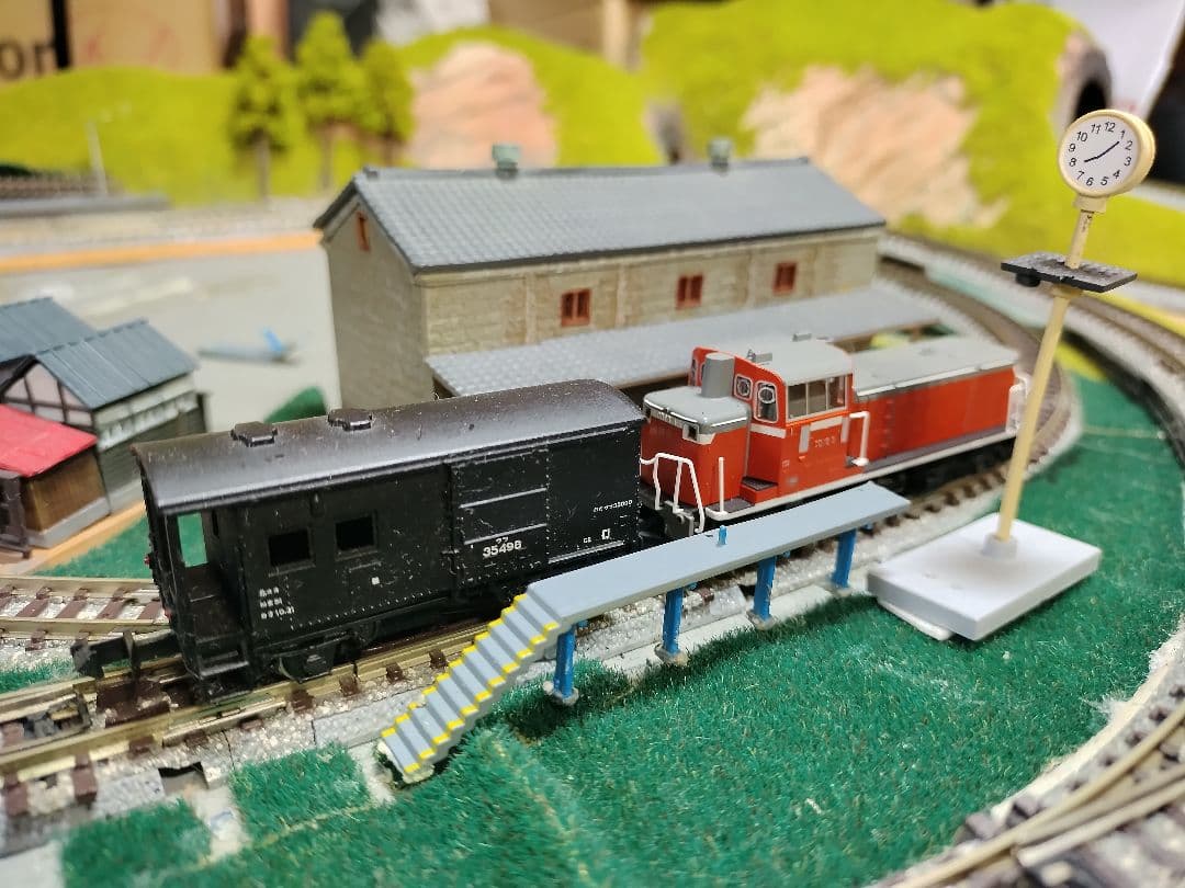 Nゲージ 鉄道模型 日笠鉄道セレブなダブルスリップポイント採用レイアウト