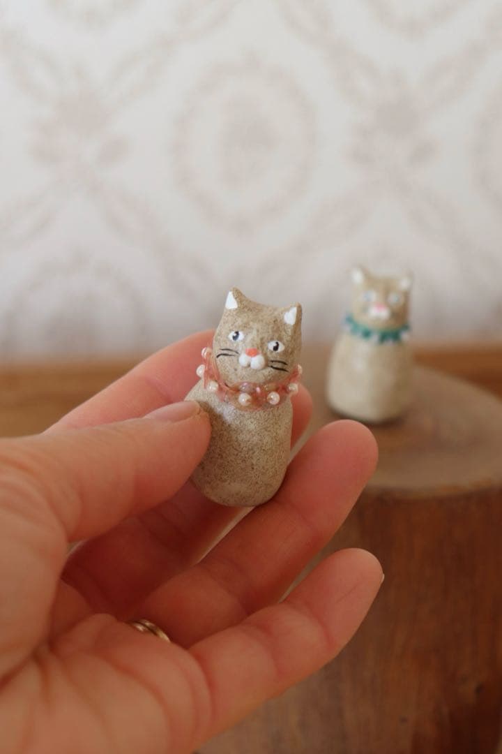 展示用　猫の置物　オブジェ